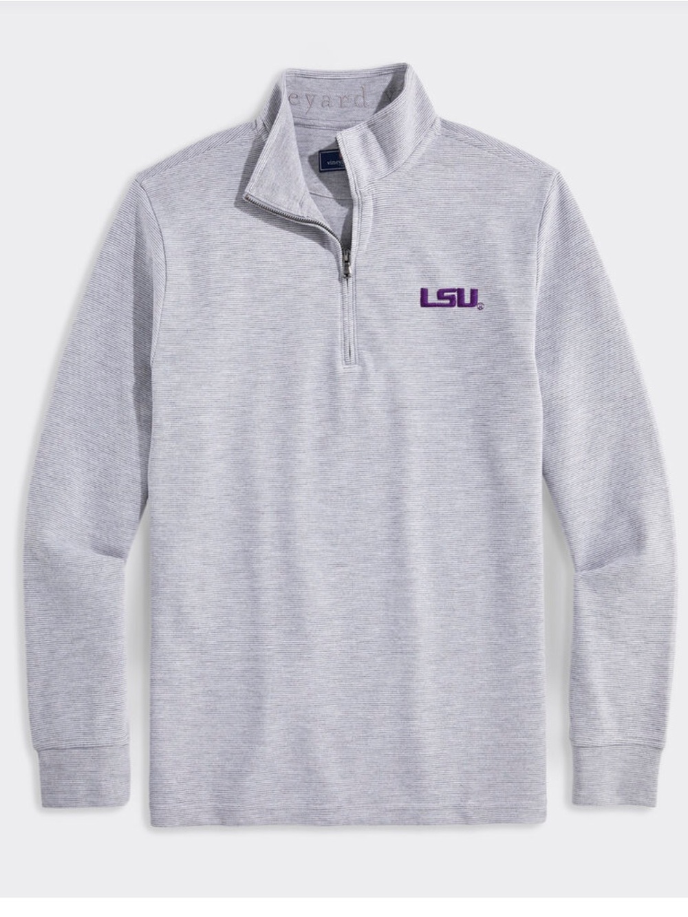 Vineyard Vines Men’s Louisiana State University Saltwater Quarter Zip